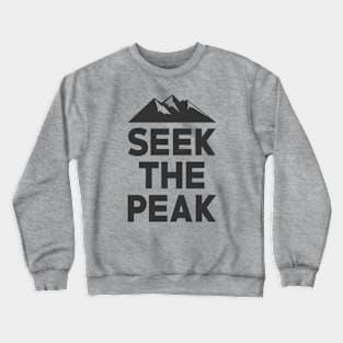 Seek The Peak Crewneck Sweatshirt